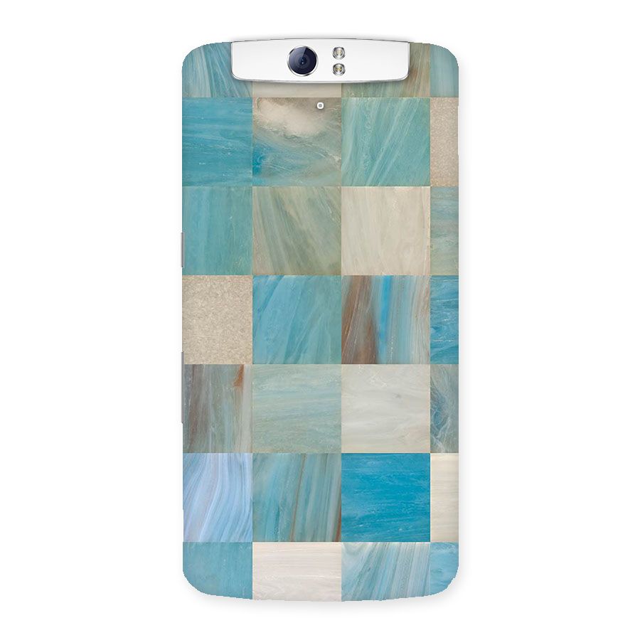 Blue Tiles Back Case for Oppo N1