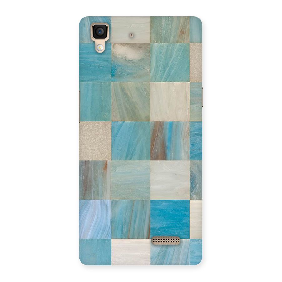 Blue Tiles Back Case for Oppo R7