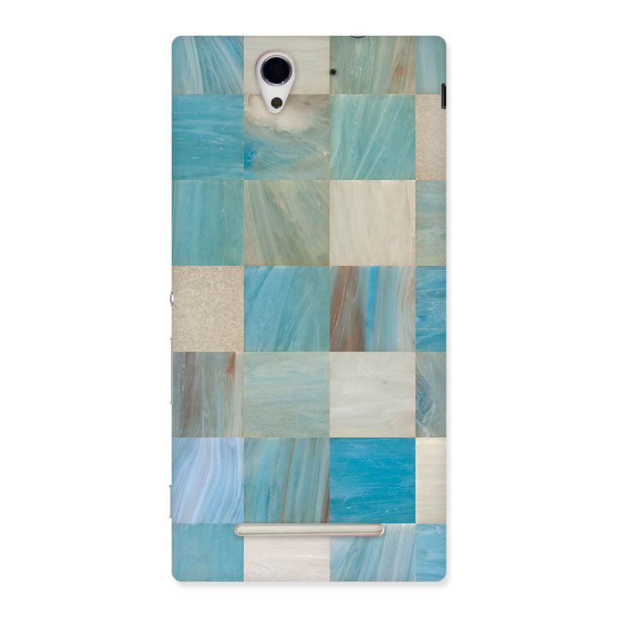 Blue Tiles Back Case for Sony Xperia C3