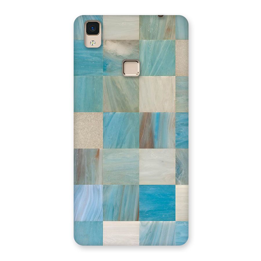 Blue Tiles Back Case for V3 Max