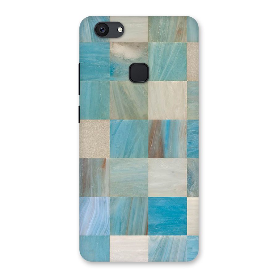 Blue Tiles Back Case for Vivo V7 Plus