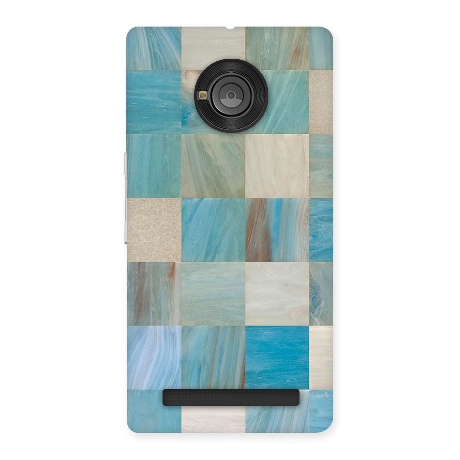 Blue Tiles Back Case for Yu Yunique