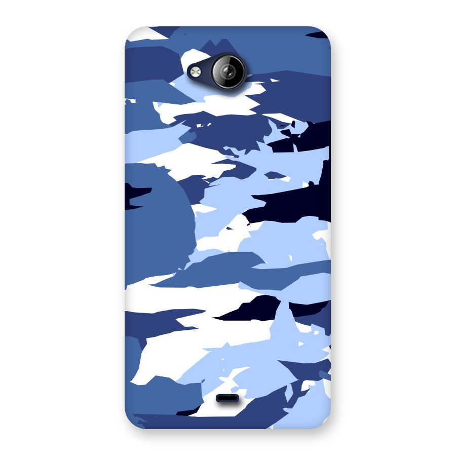 Blue White Canvas Back Case for Canvas Play Q355