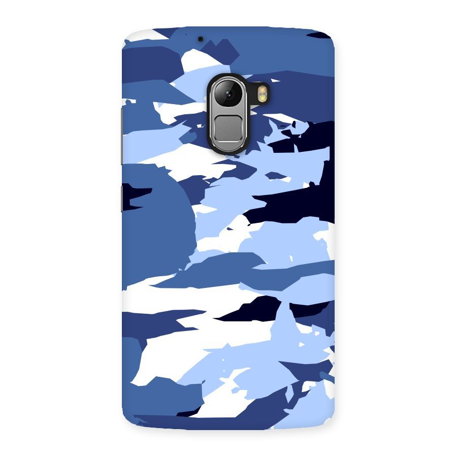 Blue White Canvas Back Case for Lenovo K4 Note