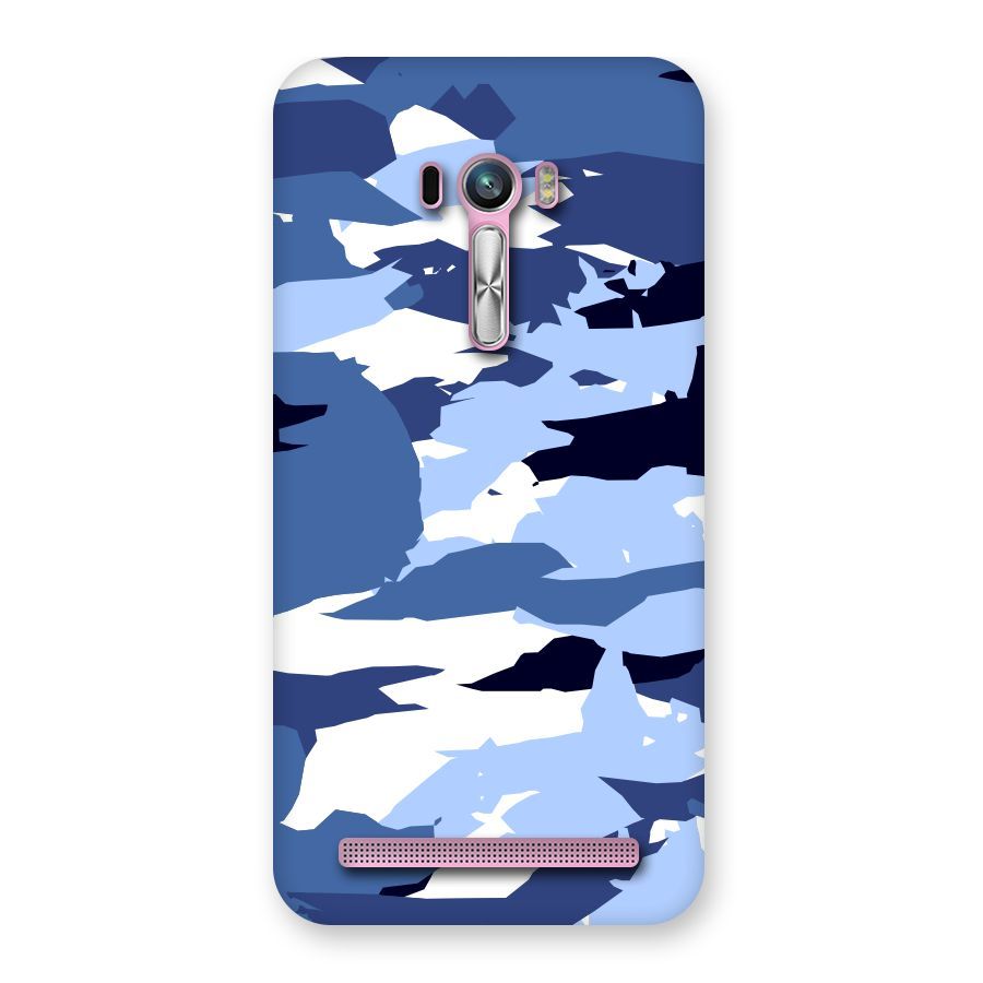 Blue White Canvas Back Case for Zenfone Selfie