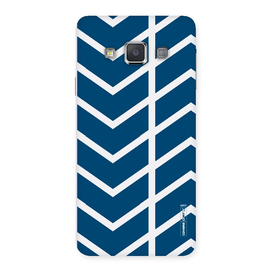 Blue White Pattern Back Case for Galaxy A3