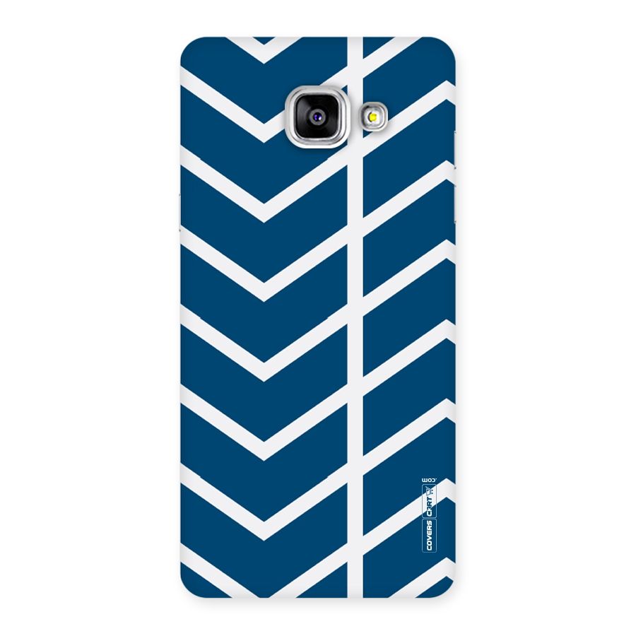 Blue White Pattern Back Case for Galaxy A5 2016