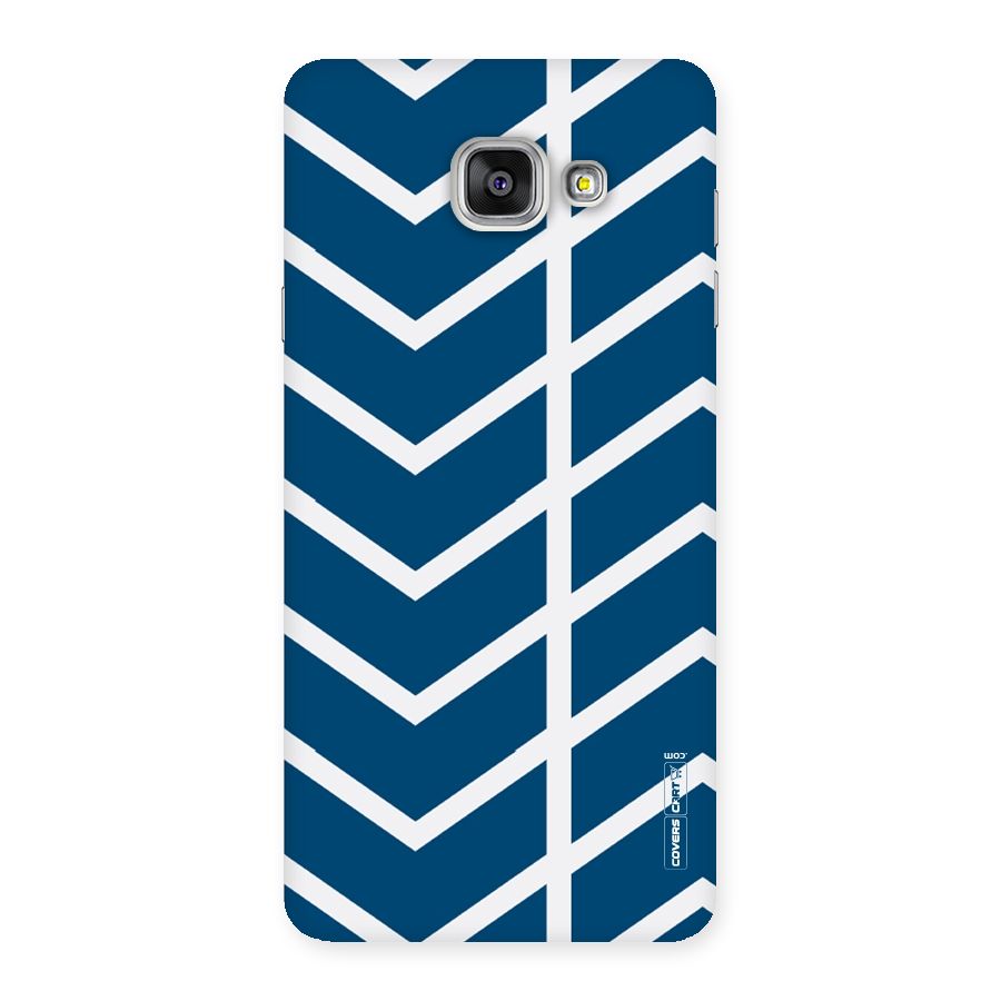 Blue White Pattern Back Case for Galaxy A7 2016