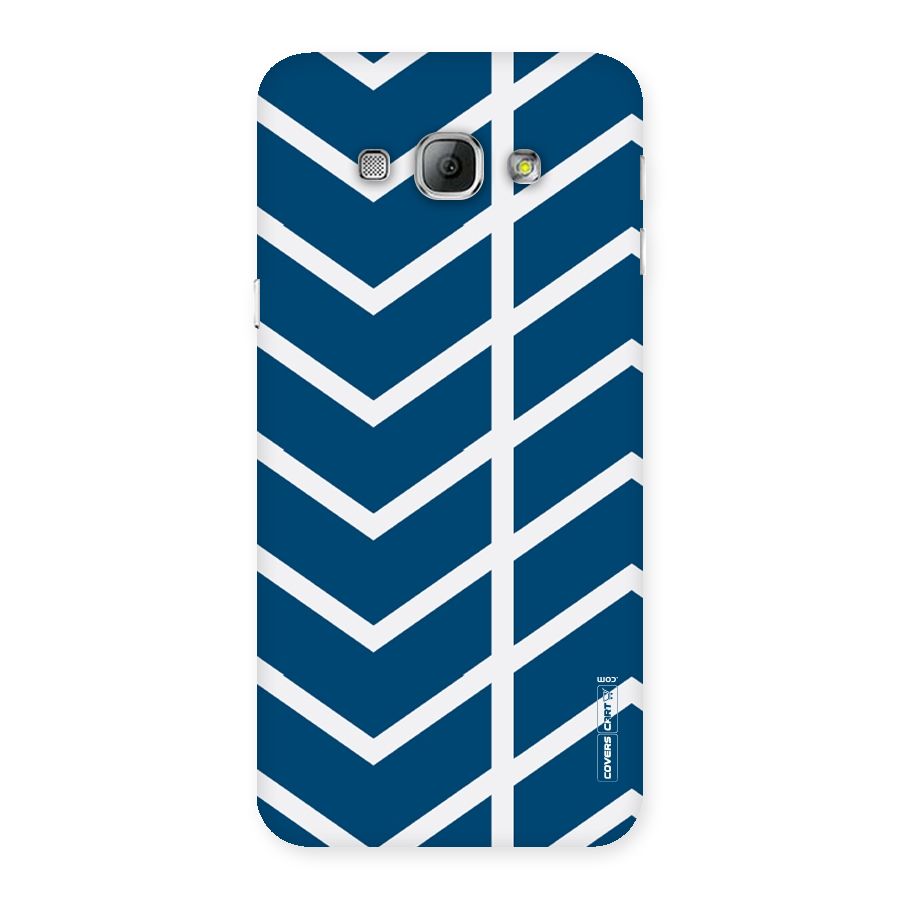 Blue White Pattern Back Case for Galaxy A8