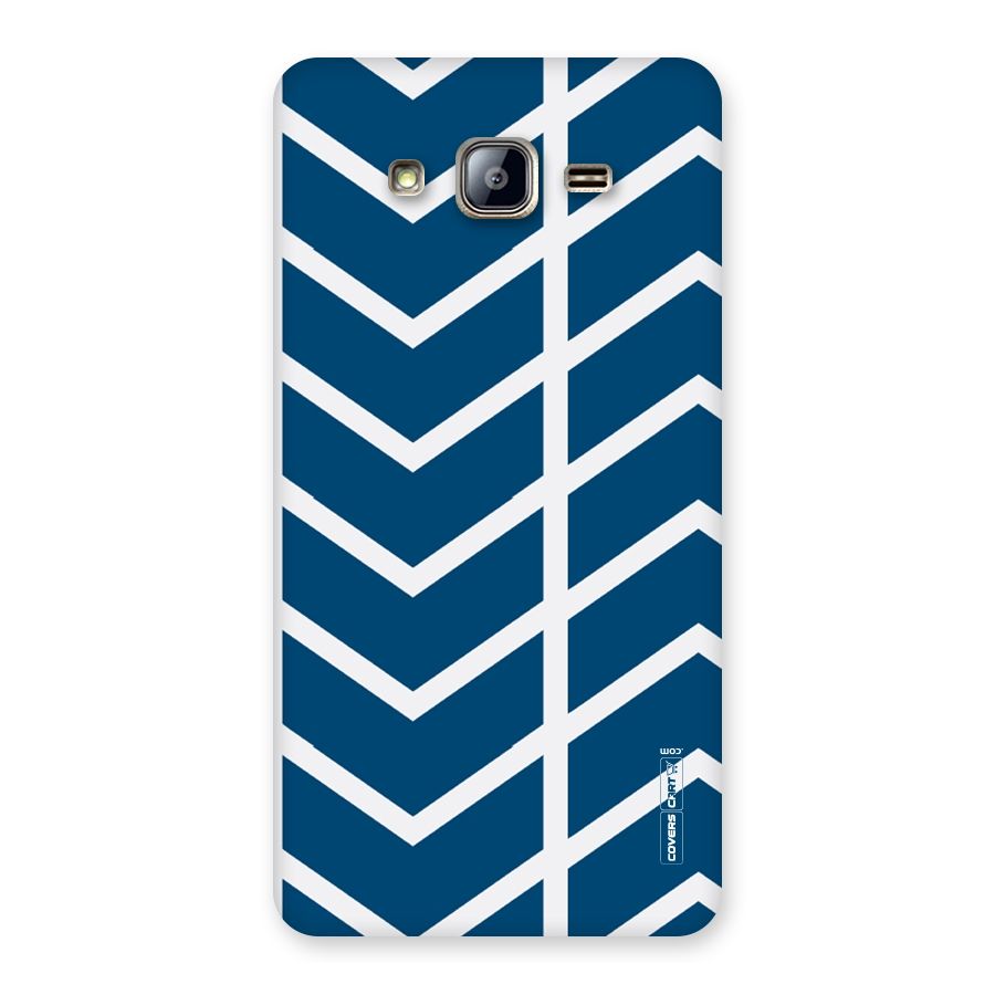 Blue White Pattern Back Case for Galaxy On5