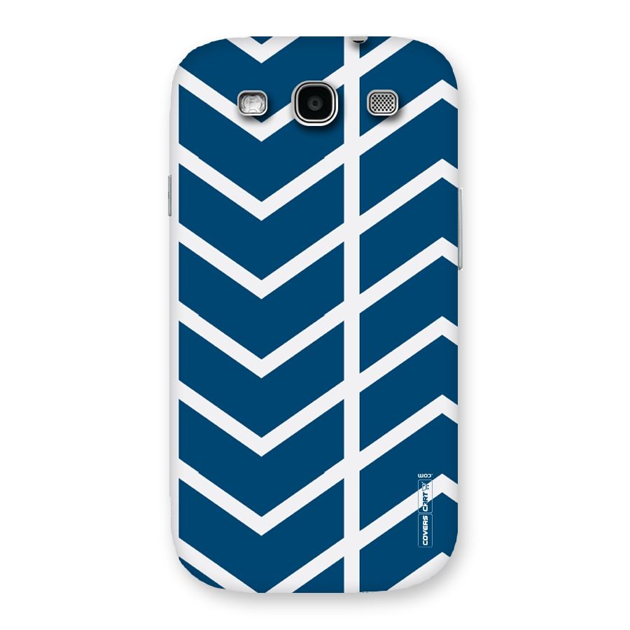 Blue White Pattern Back Case for Galaxy S3