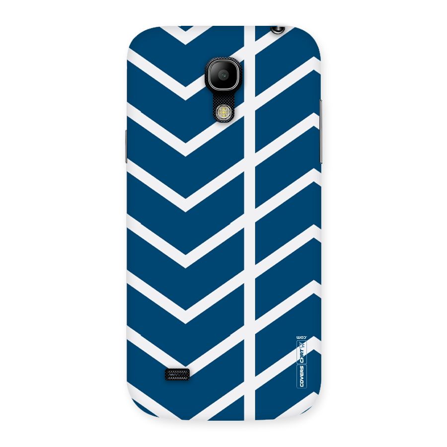 Blue White Pattern Back Case for Galaxy S4 Mini