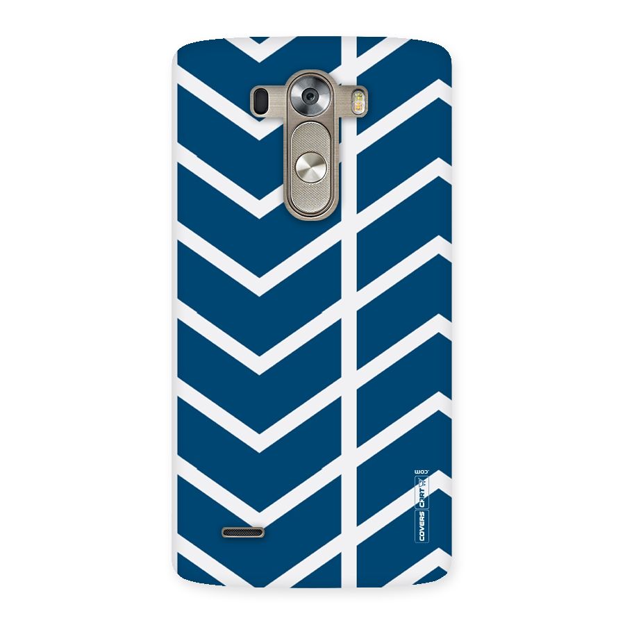 Blue White Pattern Back Case for LG G3