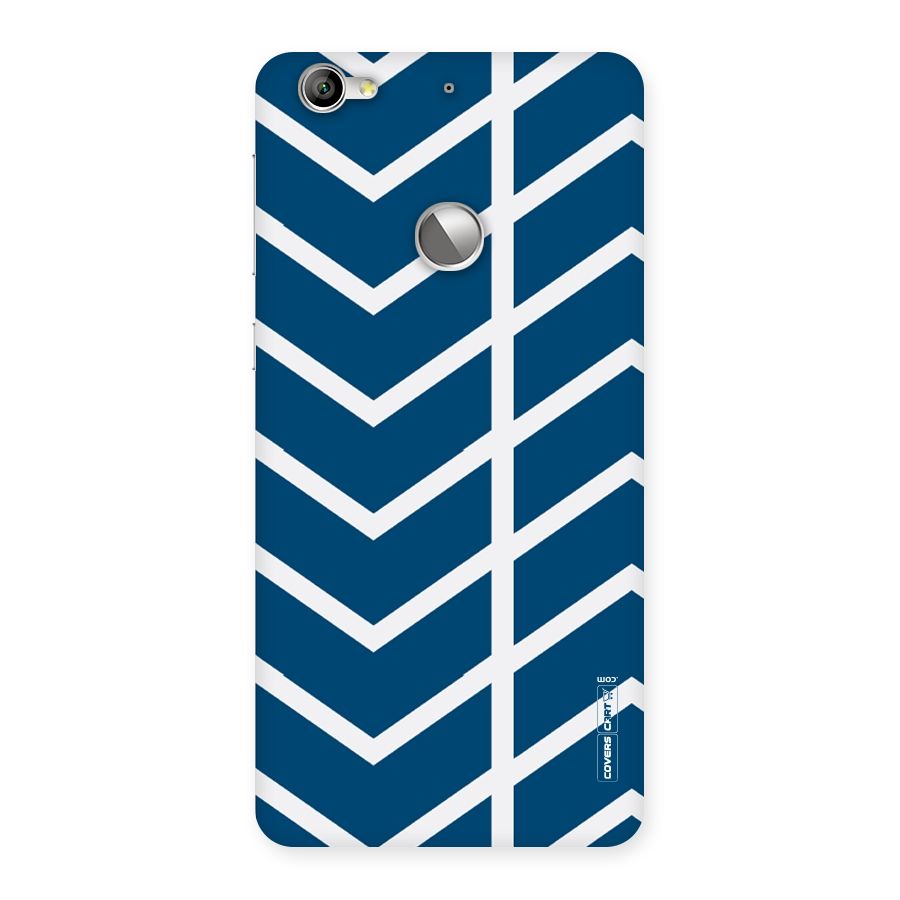 Blue White Pattern Back Case for LeTV Le 1s