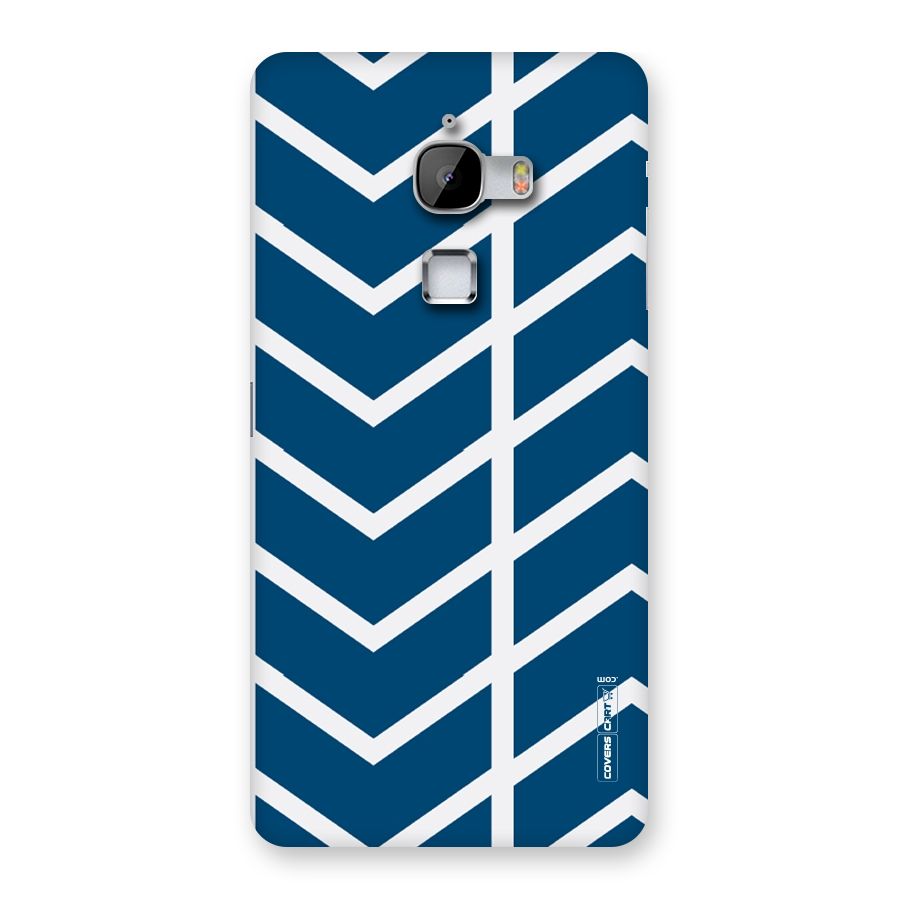 Blue White Pattern Back Case for LeTv Le Max