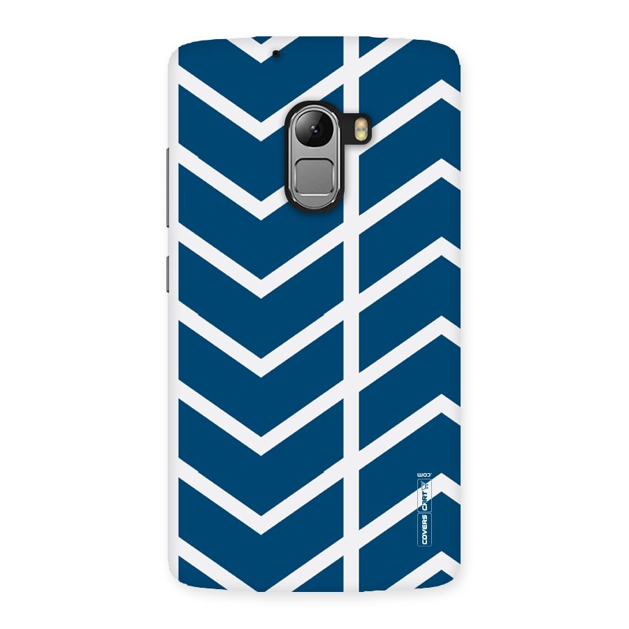 Blue White Pattern Back Case for Lenovo K4 Note