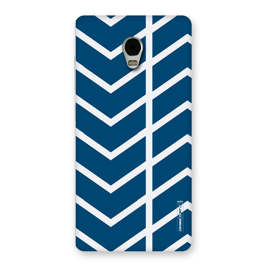 Blue White Pattern Back Case for Lenovo Vibe P1