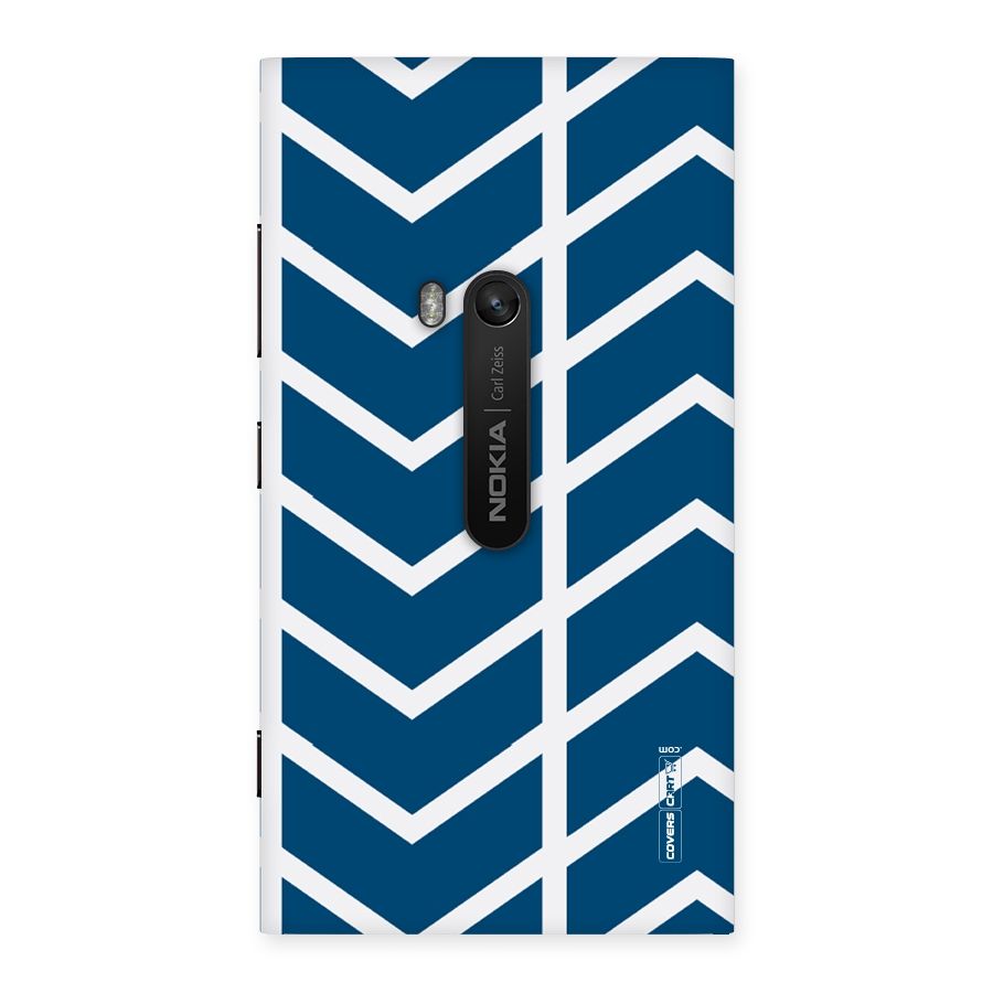 Blue White Pattern Back Case for Lumia 920