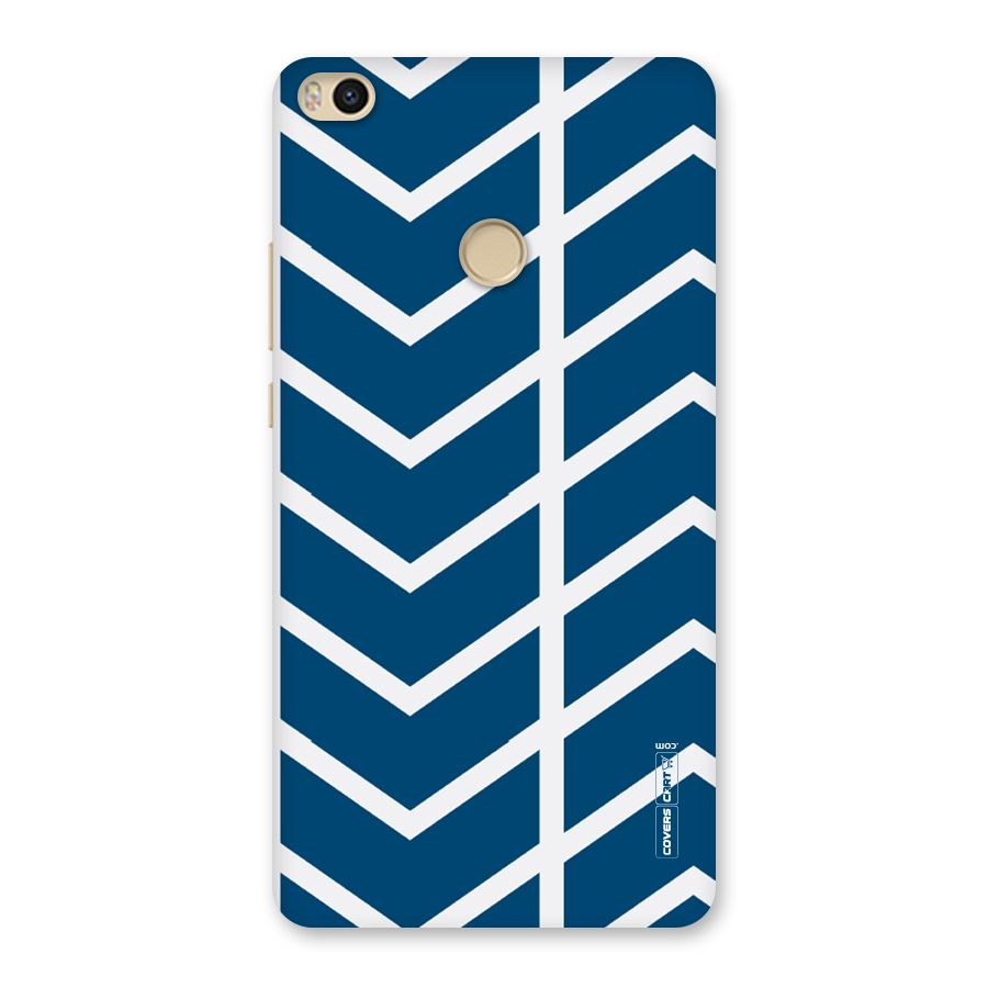 Blue White Pattern Back Case for Mi Max 2