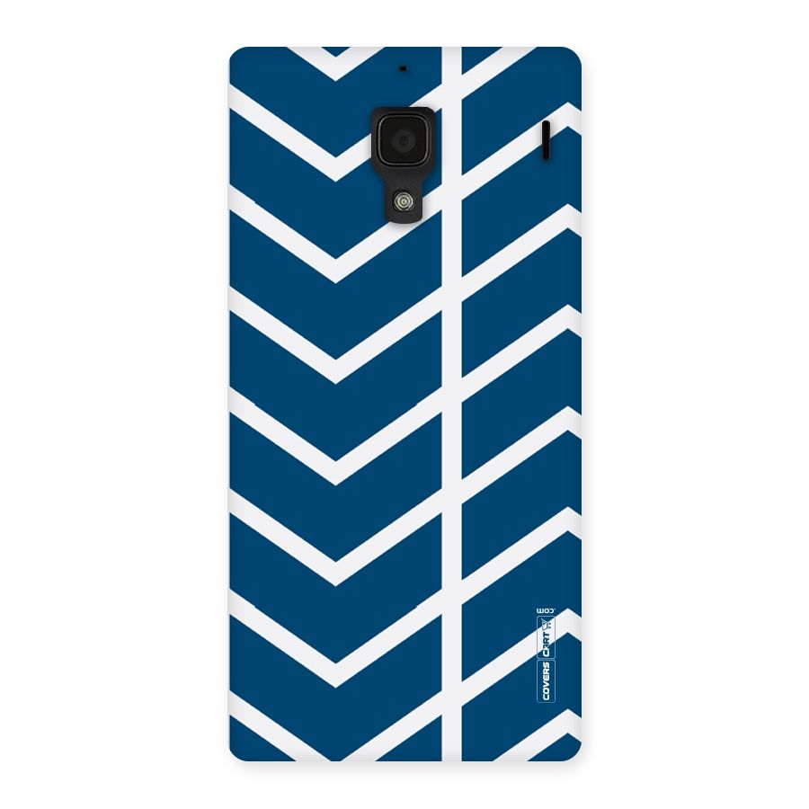 Blue White Pattern Back Case for Redmi 1S