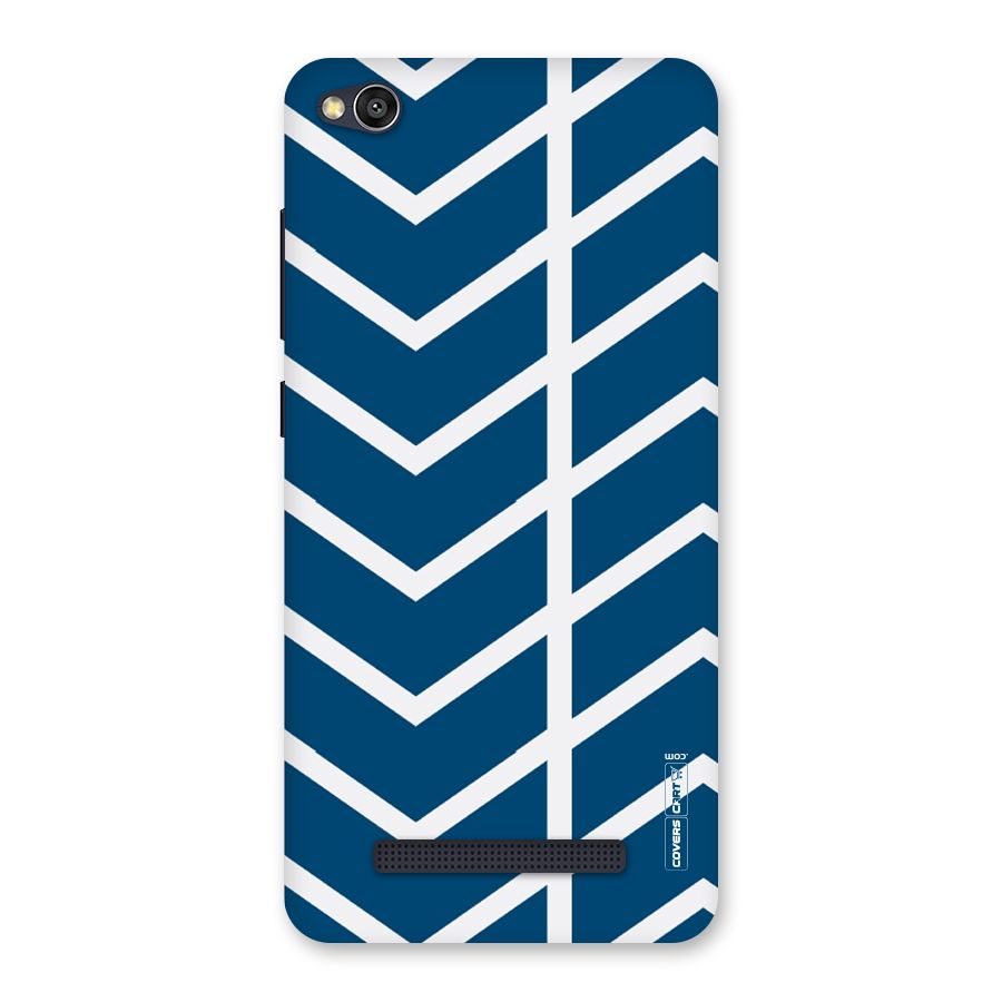 Blue White Pattern Back Case for Redmi 4A