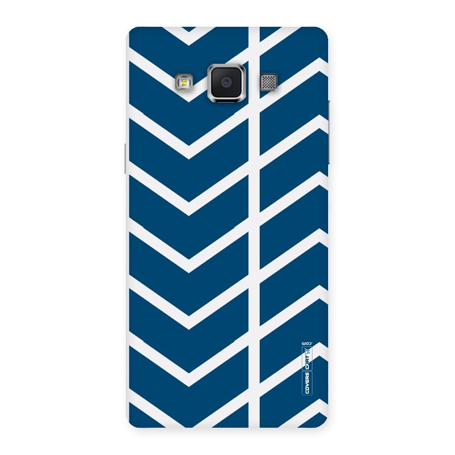Blue White Pattern Back Case for Samsung Galaxy A5