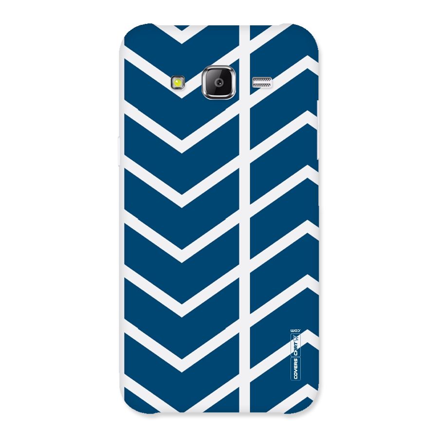 Blue White Pattern Back Case for Samsung Galaxy J5