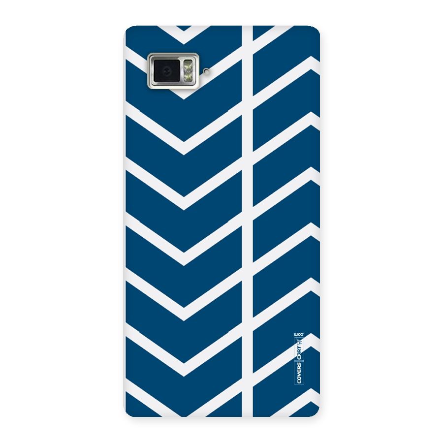 Blue White Pattern Back Case for Vibe Z2 Pro K920