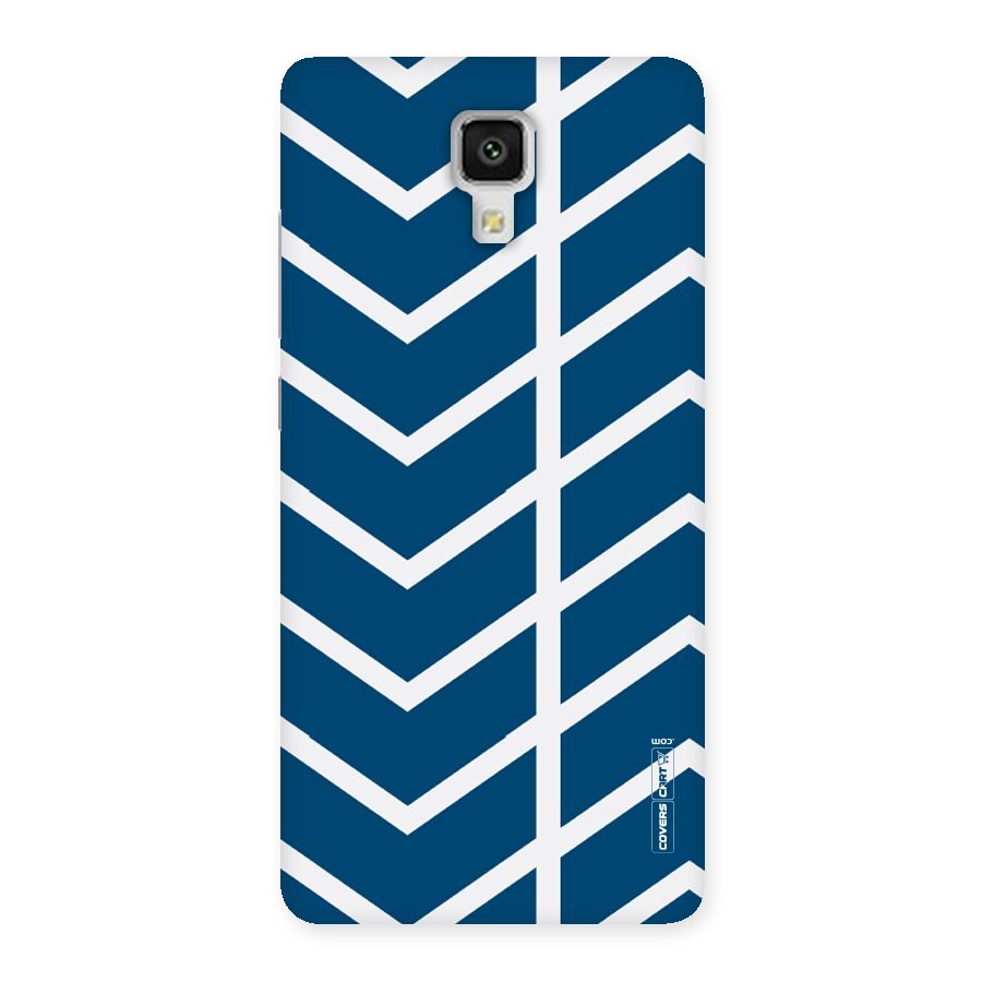 Blue White Pattern Back Case for Xiaomi Mi 4