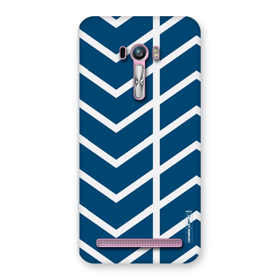 Blue White Pattern Back Case for Zenfone Selfie