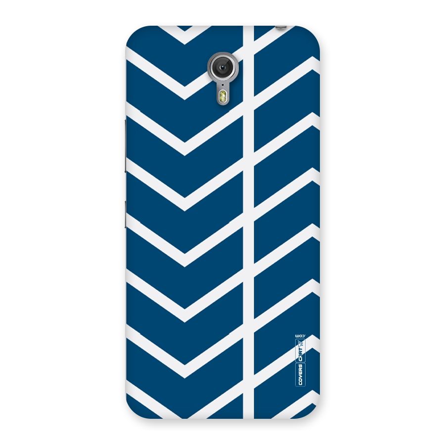 Blue White Pattern Back Case for Zuk Z1
