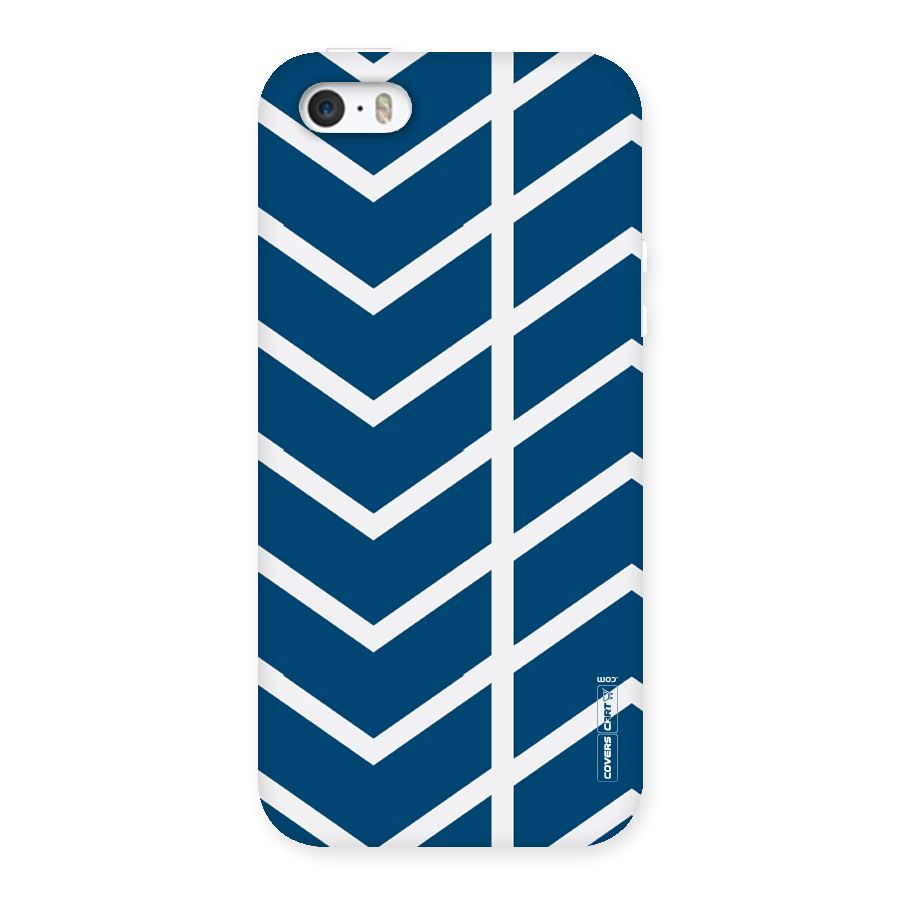 Blue White Pattern Back Case for iPhone 5 5S