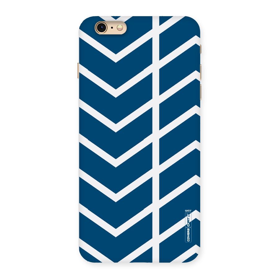 Blue White Pattern Back Case for iPhone 6 Plus 6S Plus