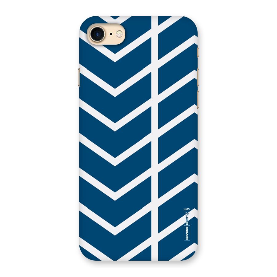 Blue White Pattern Back Case for iPhone 7