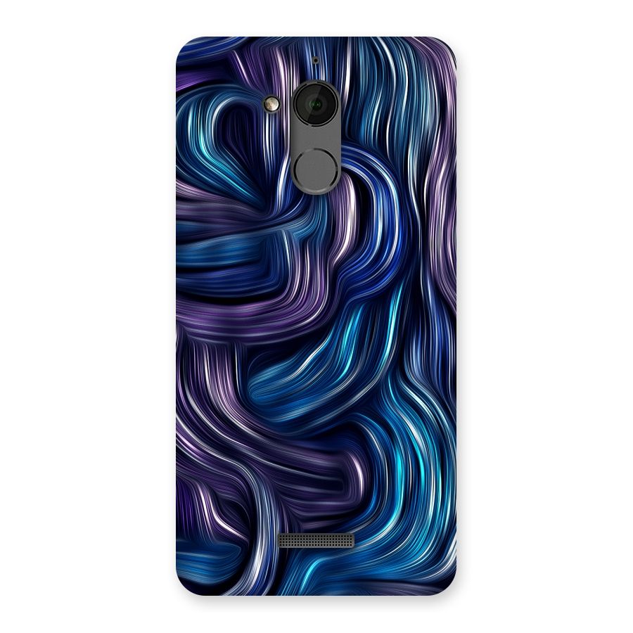 Blue and Purple Oil Paint Back Case for Coolpad Note 5