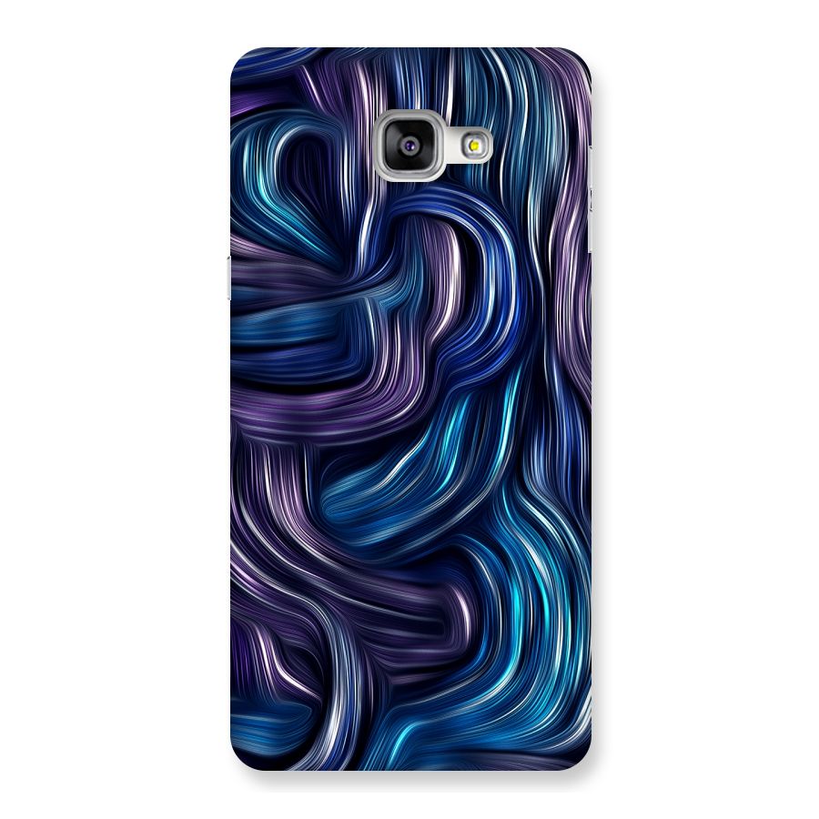 Blue and Purple Oil Paint Back Case for Galaxy A9