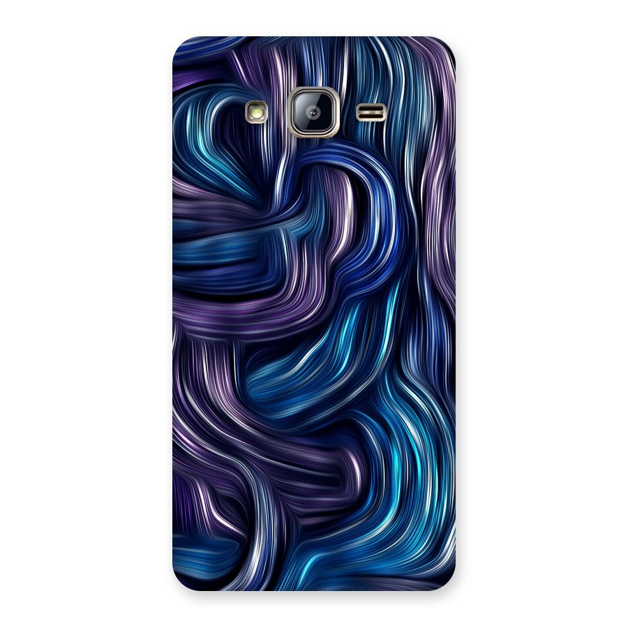 Blue and Purple Oil Paint Back Case for Galaxy On5