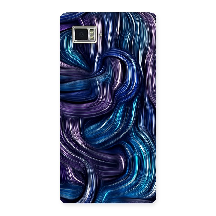 Blue and Purple Oil Paint Back Case for Vibe Z2 Pro K920