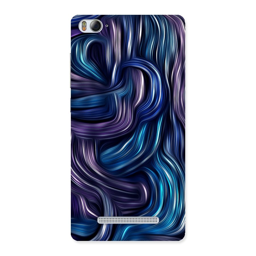 Blue and Purple Oil Paint Back Case for Xiaomi Mi4i