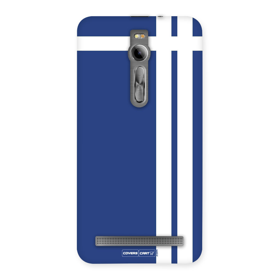 Blue and White Back Case for Asus Zenfone 2