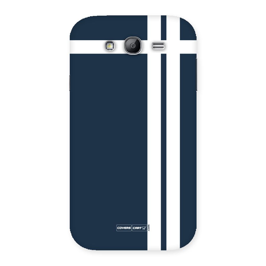 Blue and White Back Case for Galaxy Grand Neo