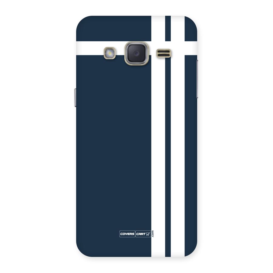 Blue and White Back Case for Galaxy J2