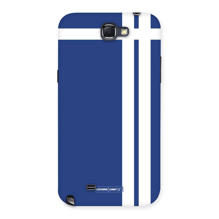 Blue and White Back Case for Galaxy Note 2