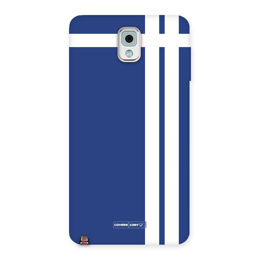 Blue and White Back Case for Galaxy Note 3