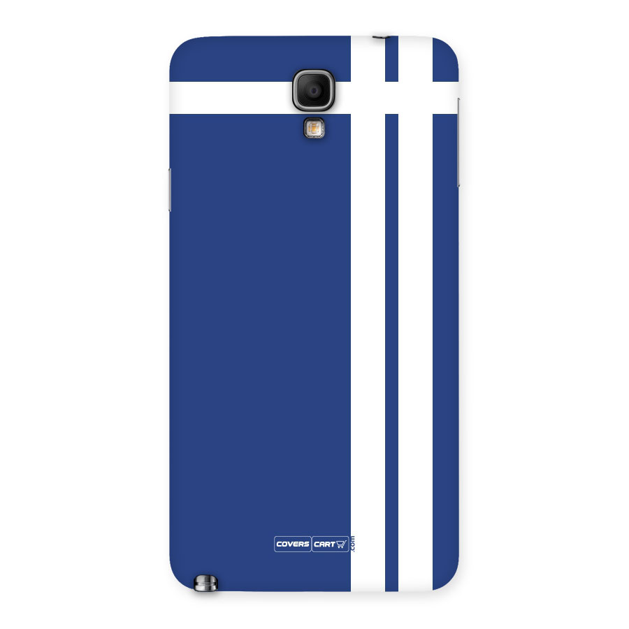 Blue and White Back Case for Galaxy Note 3 Neo