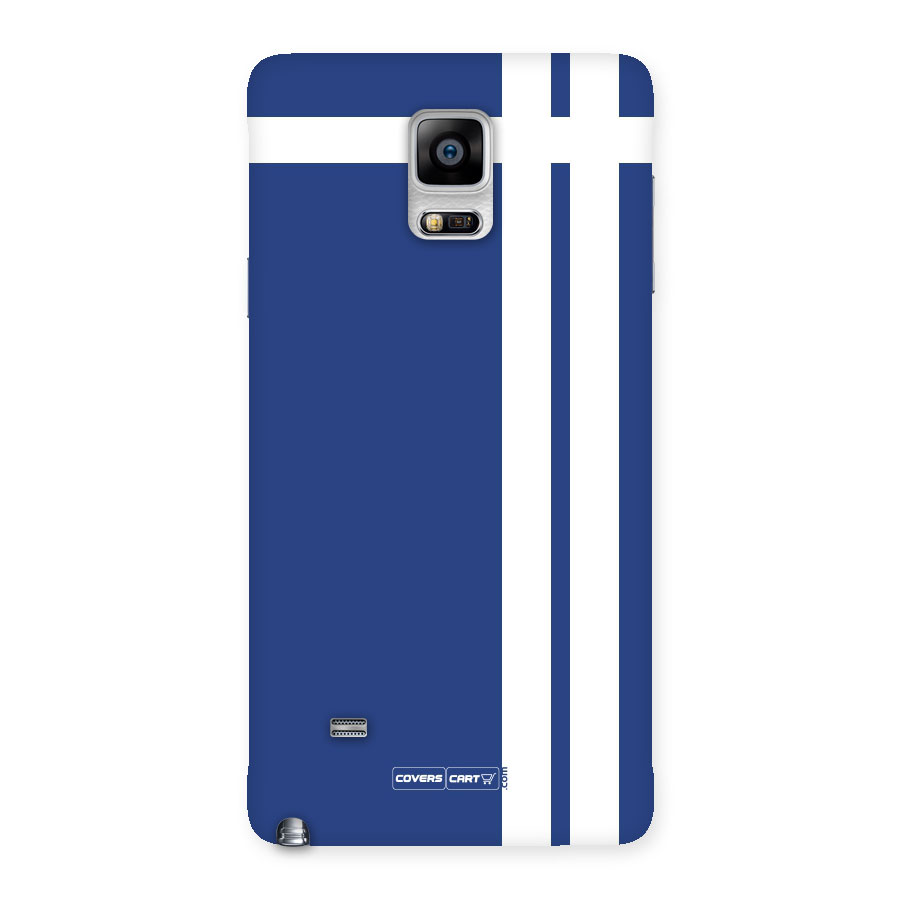 Blue and White Back Case for Galaxy Note 4