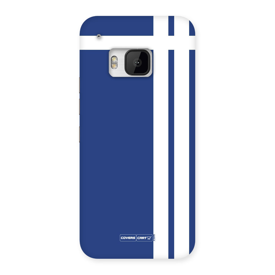 Blue and White Back Case for HTC One M9