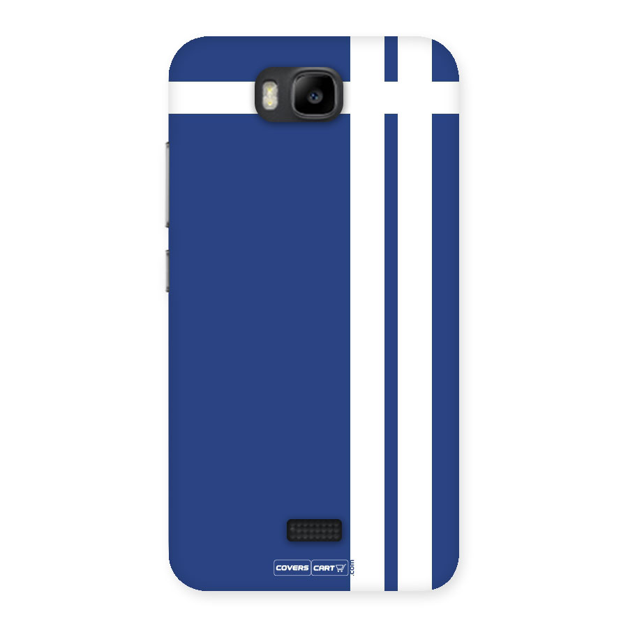 Blue and White Back Case for Honor Bee