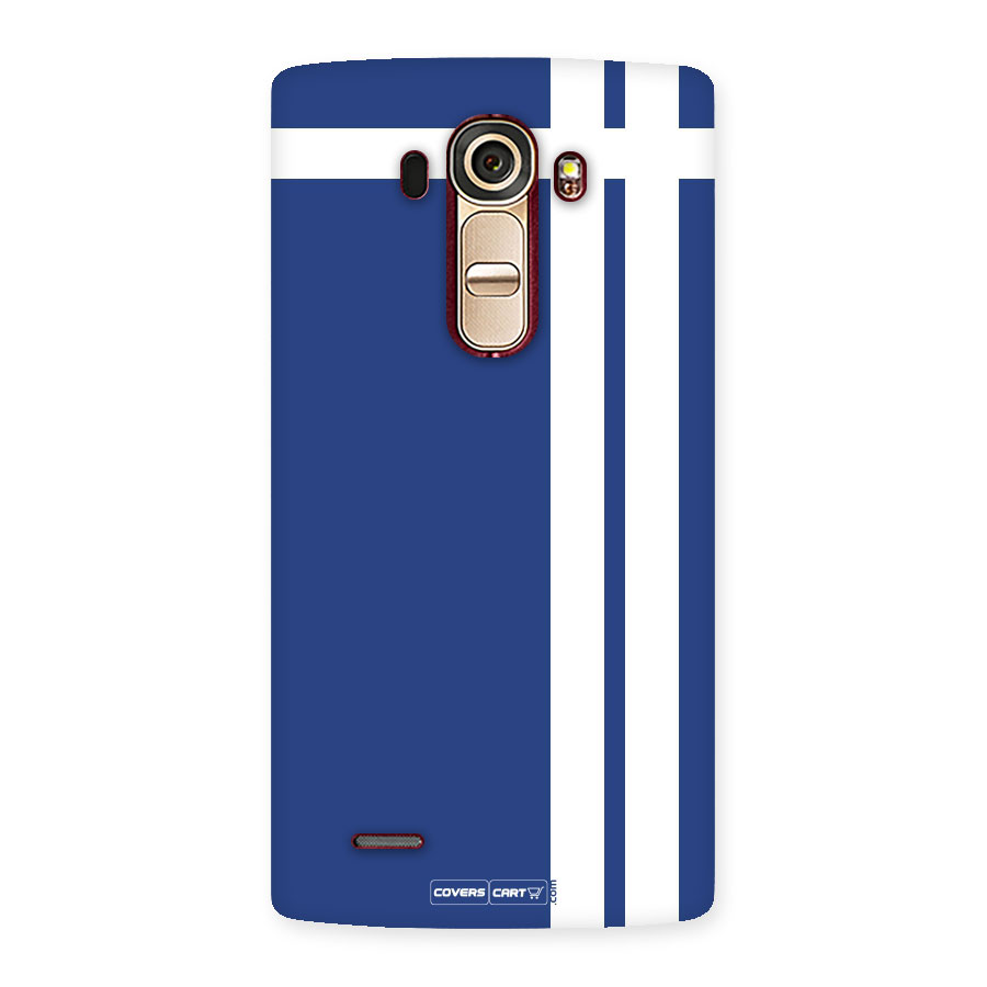 Blue and White Back Case for LG G4