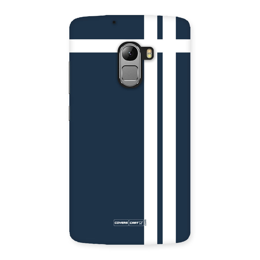 Blue and White Back Case for Lenovo K4 Note